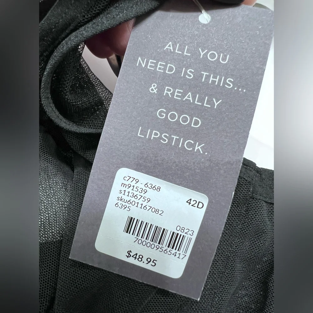 NWT- Sheer Lane Bryant Bra - Picture 4 of 4